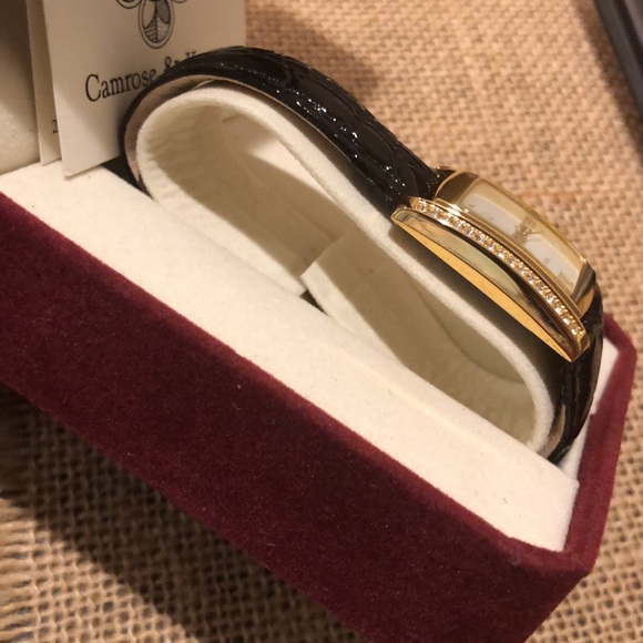 Camrose & Kross Jacqueline Kennedy Collection Classic Rectangular Case W… - Picture 8 of 16